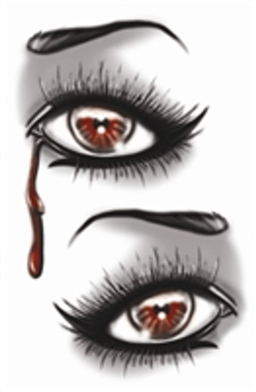 Evil Eye Temporary Tattoos | Tinsley | Makeup 1 Evil Eye Temporary Tattoos | Tinsley | Makeup