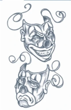 Now & Later Prison Tattoo | Tinsley | Makeup