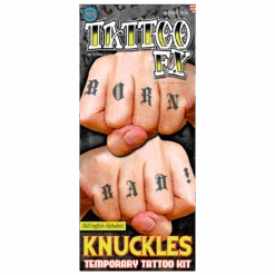 Old English Alphabet Tattoo FX | Tinsley | Temporary Tattoos | Makeup