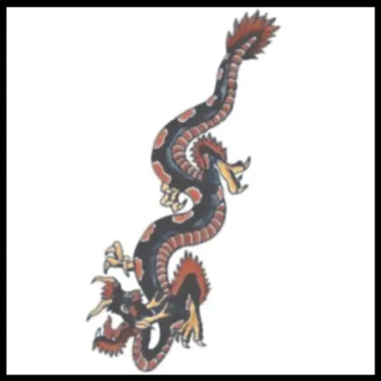 Chinese Dragon Tattoo | Tinsley | Makeup 1 Chinese Dragon Tattoo | Tinsley | Makeup