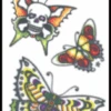 Butterfly Vintage Tattoo FX | Tinsley | Temporary Tattoos