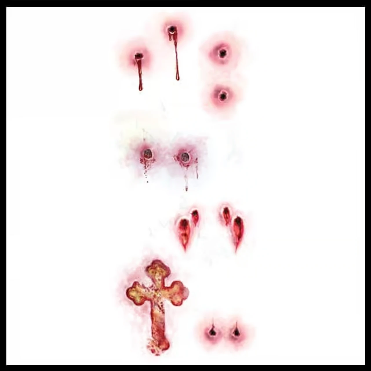 Vampire Kiss Tattoo FX | Tinsley | Temporary Tattoos 2 Vampire Kiss Tattoo FX | Tinsley | Temporary Tattoos - Image 2