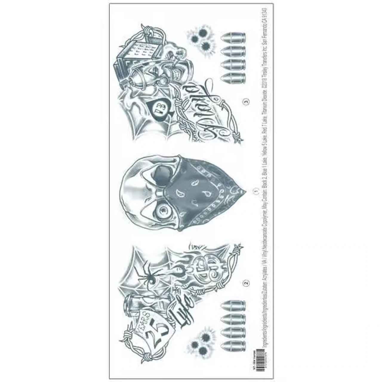 Vandal Neck Tattoo FX | Tinsley | Temporary Tattoos 2 Vandal Neck Tattoo FX | Tinsley | Temporary Tattoos - Image 2