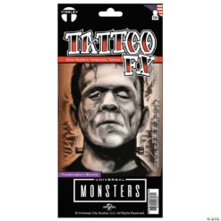 Frankensteins Monster Tattoo FX | Universal Studios | Tinsley | Temporary Tattoos
