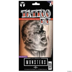 The Wolfman Tattoo FX | Universal Studios | Tinsley | Temporary Tattoos
