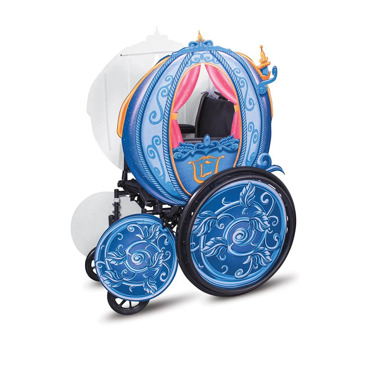 Cinderella Carriage Adaptive Wheelchair Cover | Cinderella | Accessories 2 Cinderella Carriage Adaptive Wheelchair Cover | Cinderella | Accessories - Image 2
