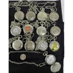 Silver Assorted Pocket Watch | Victorian | Accessories