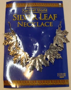 Silver Leaf Necklace | Old World | Accessories