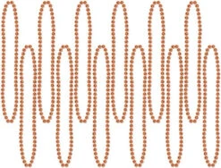 Orange 12 Pack Party Beads | Festivals | Accessories
