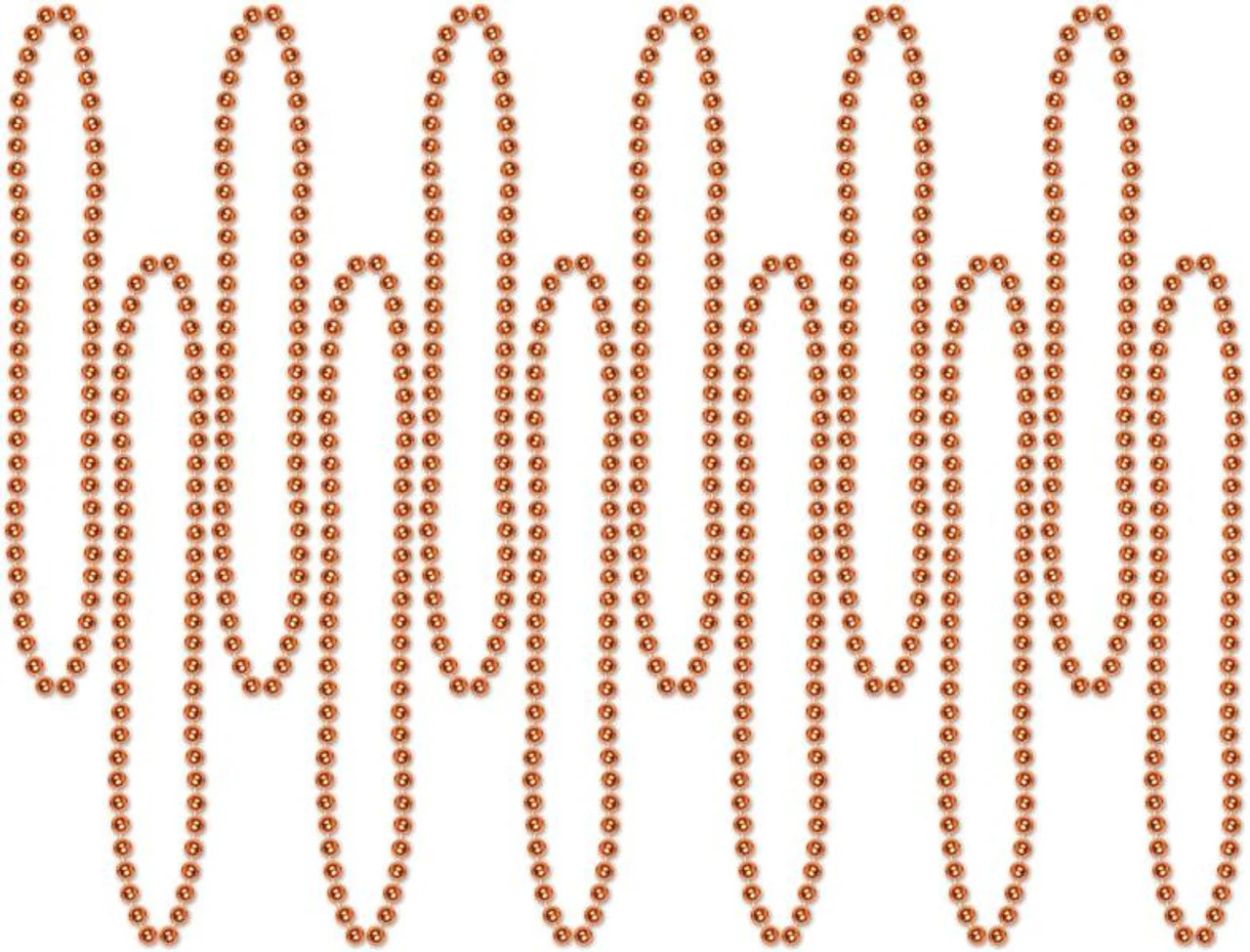 Orange 12 Pack Party Beads | Festivals | Accessories 1 Orange 12 Pack Party Beads | Festivals | Accessories