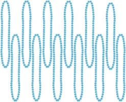 Turquoise 12 Pack Party Beads | Festivals | Accessories