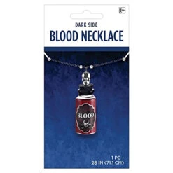 Blood Vial Necklace | Halloween | Accessories