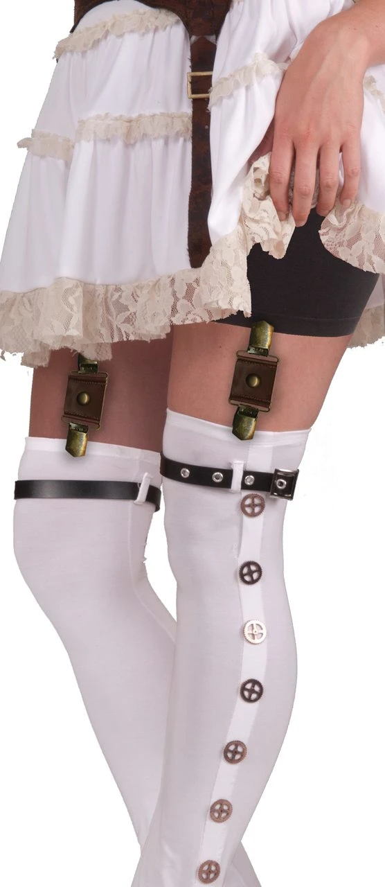 Steampunk Garters With Buckles | Steampunk | Accessories 1 Steampunk Garters With Buckles | Steampunk | Accessories
