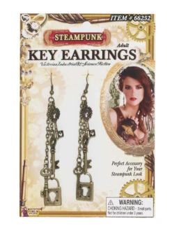 Steampunk Key Earrings | Steampunk | Accessories