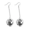 Disco Ball Earrings | 1970s | Accessories