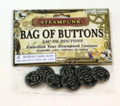Steampunk Bag Of Gear Buttons | Steampunk | Accessories