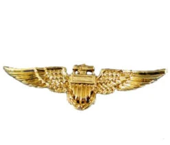 Metallic Aviator Pin | Aviator Pilot Wings | Accessories