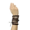 Leatherlike Stacking Bracelets | 1990s | Accessories