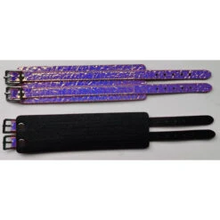 Leather-Like Wristband Iridescent Pink | Festivals | Accessories