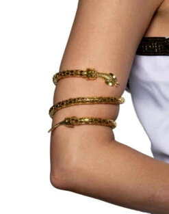 Gold Snake Arm Band | Ancient Egypt | Accessories