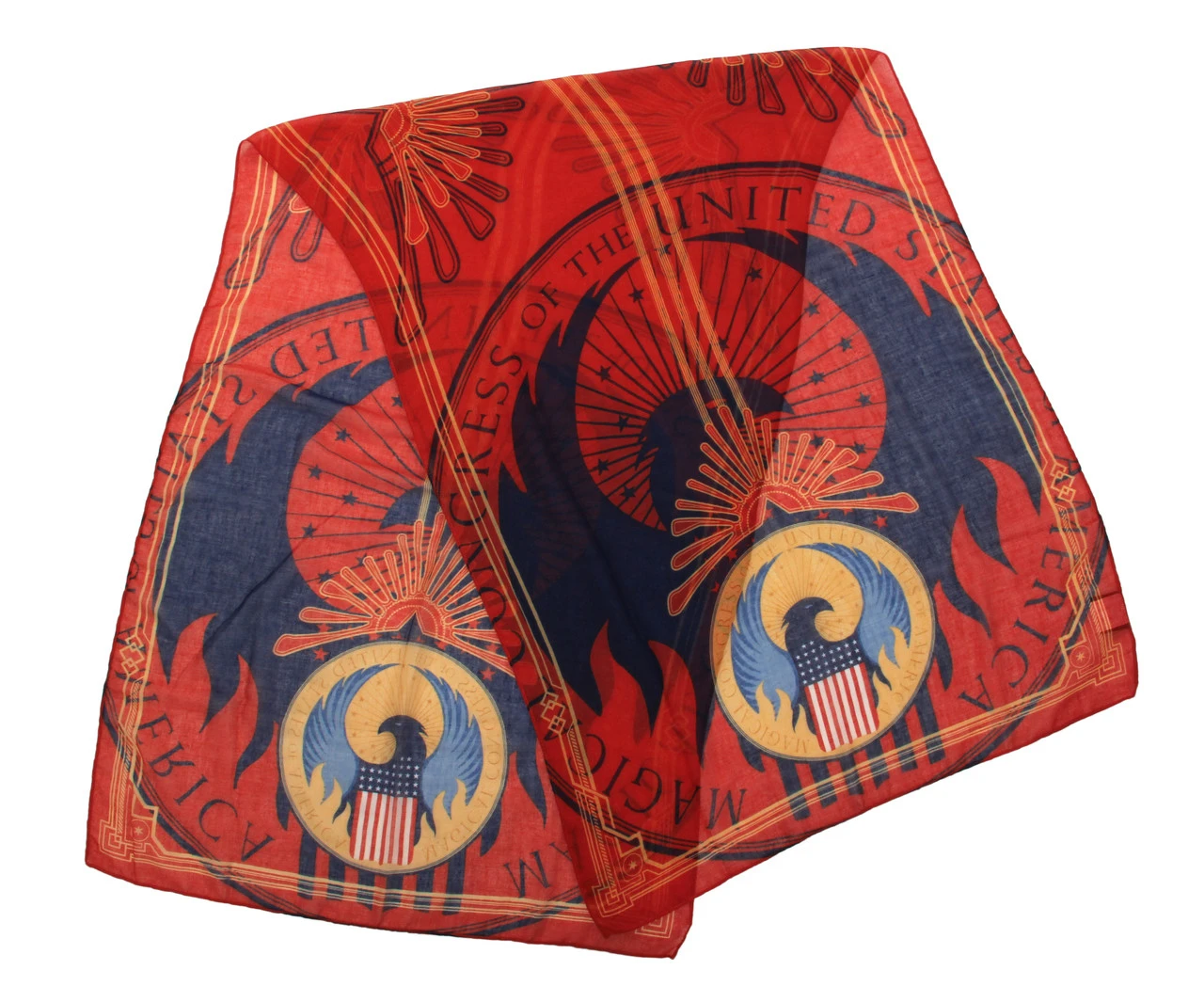 Fantastic Beasts MACUSA Lightweight Scarf | Fantastic Beasts And Where To Find Them | Accessories 2 Fantastic Beasts MACUSA Lightweight Scarf | Fantastic Beasts And Where To Find Them | Accessories - Image 2