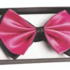 Black And Hot Pink Bow Tie | Costume Accessories | Accessories