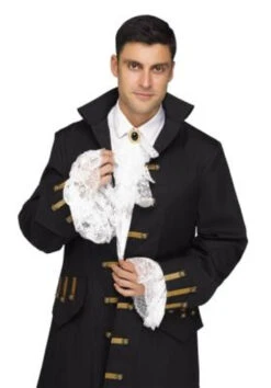 Orange Jabot And Cuff Set | Local Artists | Accessories