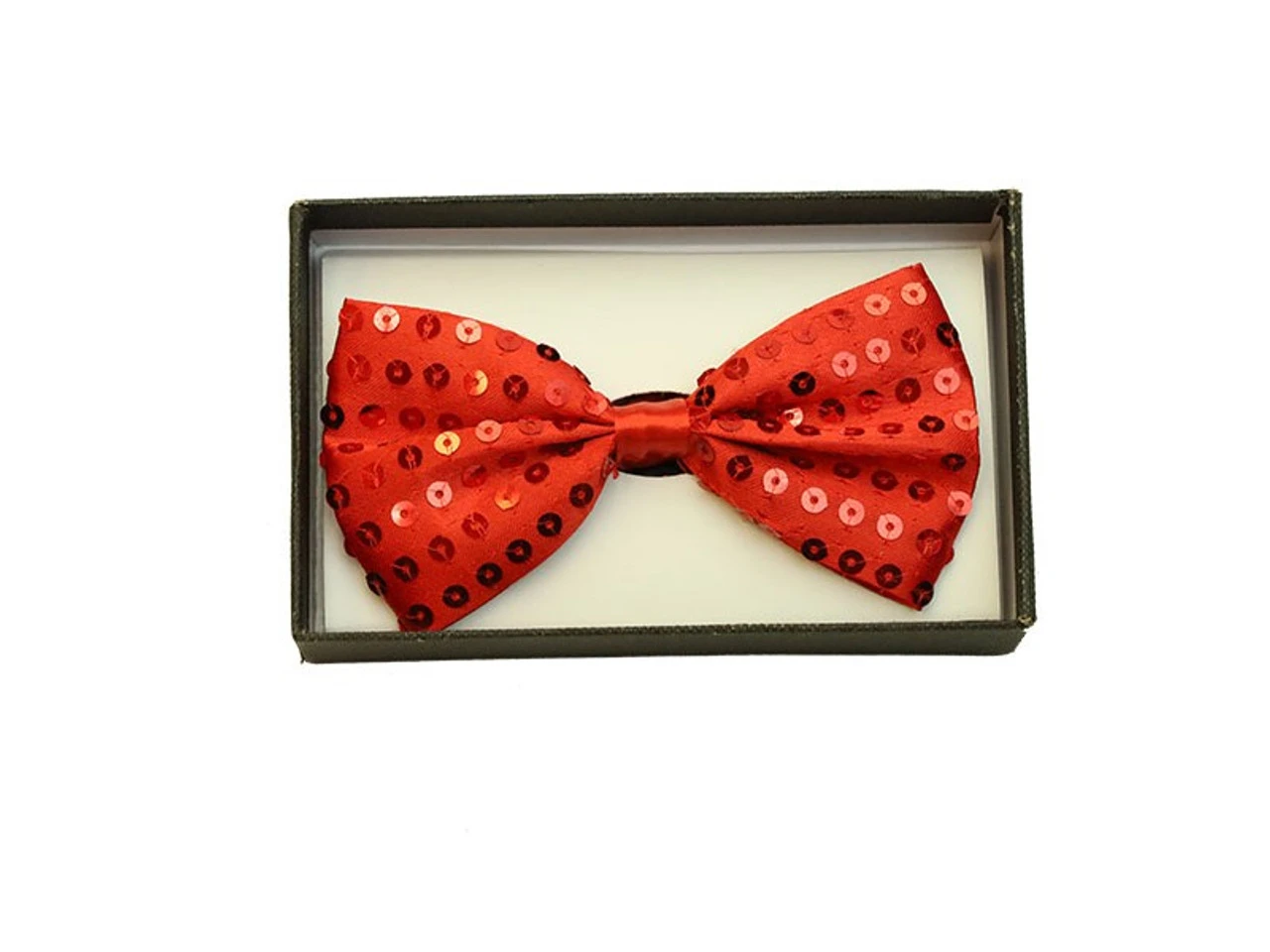 Satin Bowtie - Sequin Red | Costume Accessories | Accessories 1 Satin Bowtie - Sequin Red | Costume Accessories | Accessories