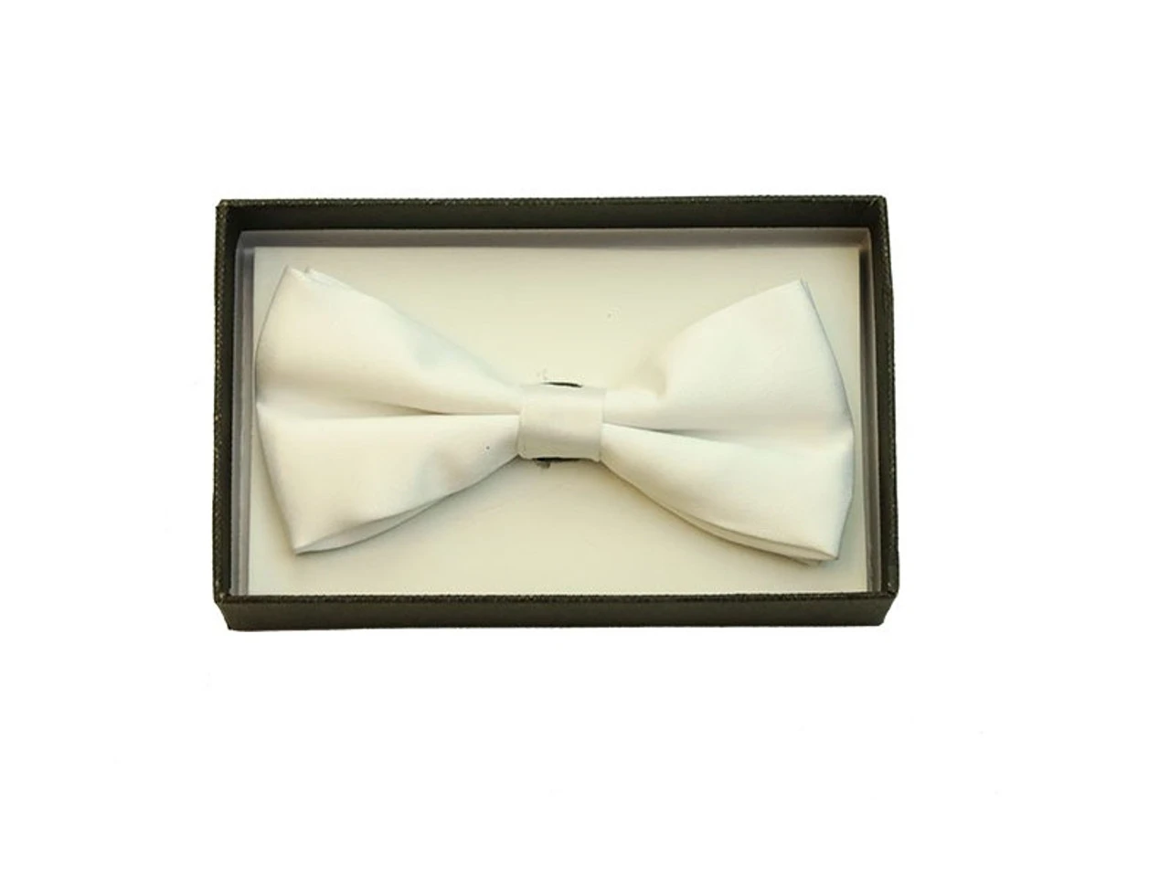 Satin Bowtie - White | Costume Accessories | Accessories 2 Satin Bowtie - White | Costume Accessories | Accessories - Image 2