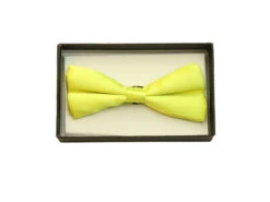 Satin Bowtie - Yellow | Costume Accessories | Accessories