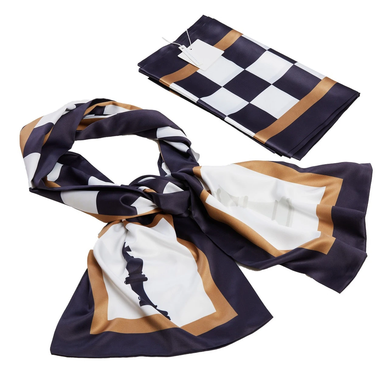 Chess Queen Scarf | Alice In Wonderland | Accessories 1 Chess Queen Scarf | Alice In Wonderland | Accessories
