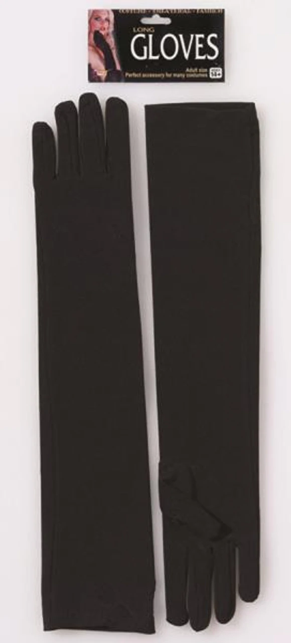 Black Elbow Nylon Gloves | Costume Accessories | Accessories 1 Black Elbow Nylon Gloves | Costume Accessories | Accessories