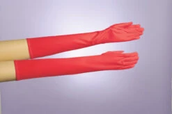 Red Elbow Nylon Gloves | Costume Accessories | Accessories