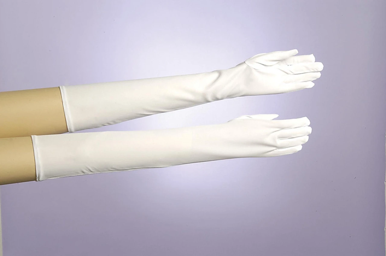 White Elbow Nylon Gloves | Costume Accessories | Accessories 1 White Elbow Nylon Gloves | Costume Accessories | Accessories