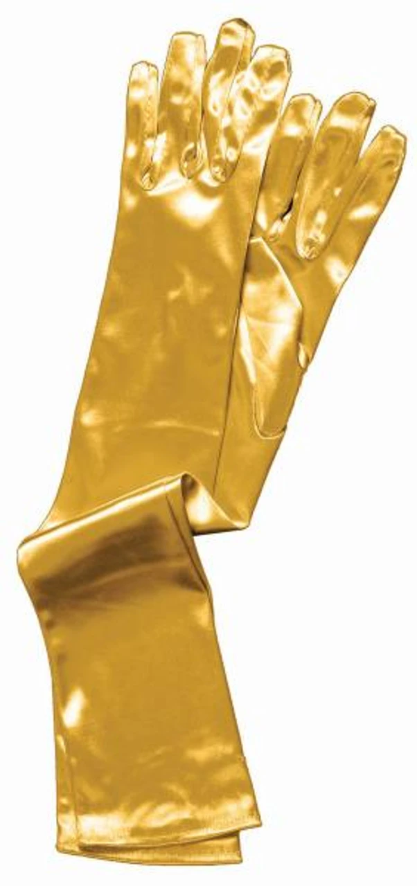 Gold Long Satin Gloves | Costume Accessories | Accessories 1 Gold Long Satin Gloves | Costume Accessories | Accessories