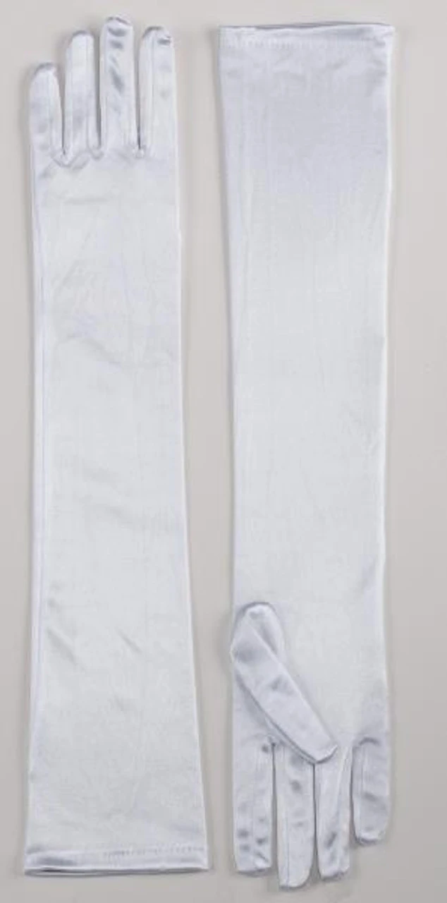 White Long Satin Gloves | Costume Accessories | Accessories 1 White Long Satin Gloves | Costume Accessories | Accessories