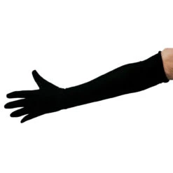 Long Black Velvet Gloves | Opera And Evening Gloves | Accessories
