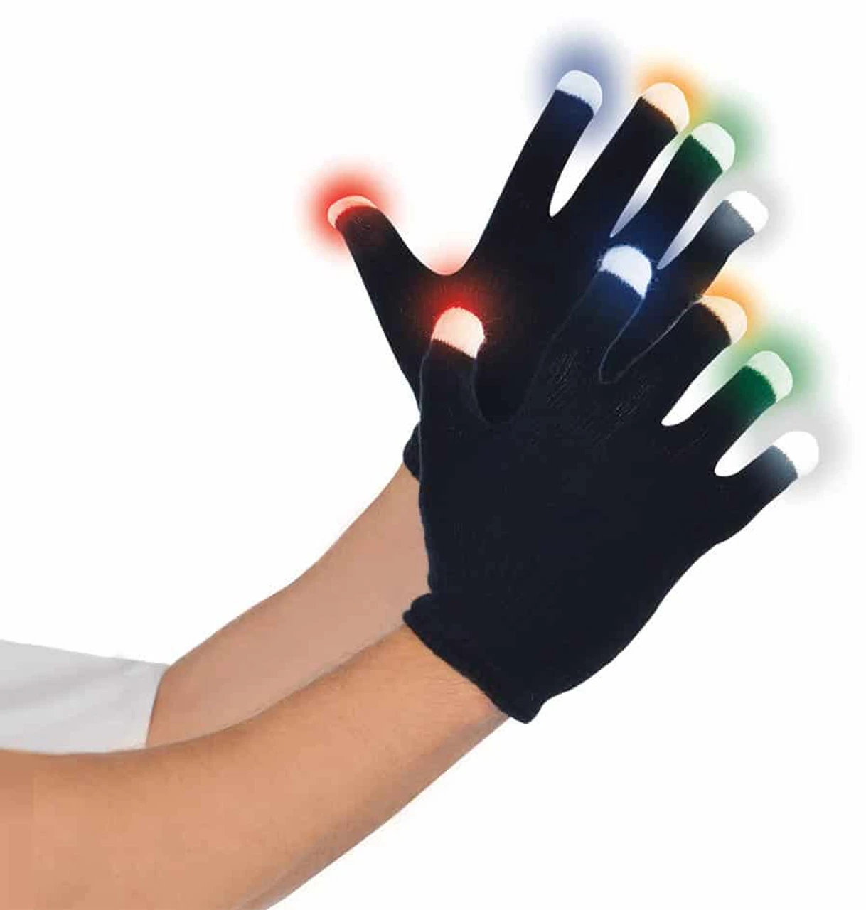 LED Finger Tips Black Gloves | Festivals | Accessories 1 LED Finger Tips Black Gloves | Festivals | Accessories