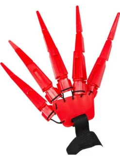 Articulating Fingers Right Hand Glove Red | Cosplay | Accessories