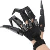 Articulating Fingers Left Hand Glove Black | Cosplay | Accessories