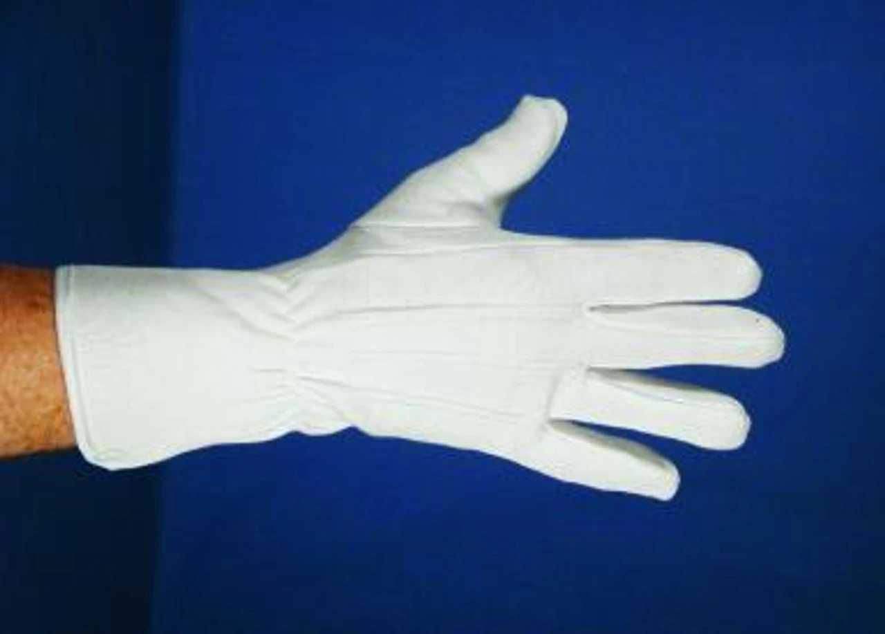 Theatrical Gloves White Professional | Christmas | Seasonal Accessories 1 Theatrical Gloves White Professional | Christmas | Seasonal Accessories