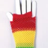 Rainbow Fishnet Gloves | 1980s | Accessories