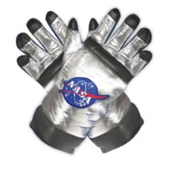 NASA Silver Astronaut Gloves | Astronaut | Accessories