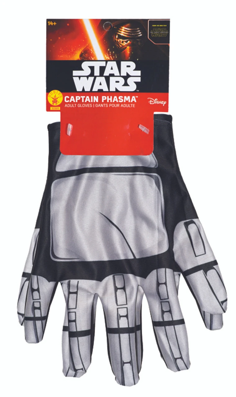 Star Wars The Force Awakens Captain Phasma Gloves | Star Wars | Accessories 1 Star Wars The Force Awakens Captain Phasma Gloves | Star Wars | Accessories