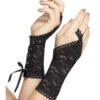 Black Lace Glovelettes | Costume Accessories | Accessories