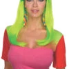 Green Party Hottie Rave Wig | Circus | Wigs And Hair Pieces