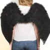 Feather Wings In Black 31 Inch | Angels And Devils | Accessories