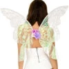Iridescent Glitter Fairy Wings With Flowers | Fairy Wings | Festival Accessories | Accessories