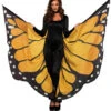 Large Monarch Butterfly Wings | Insect Wings | Festival Accessories