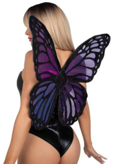 Iridescent Butterfly Wings Purple | Fairy Wings | Festival Accessories | Accessories